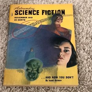 Astounding Science Fiction November 1949 Vol XLIV (44) No. 3 Isaac Asimov